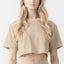 ALEXIA CROP TOP WOMEN IRISH CREAM