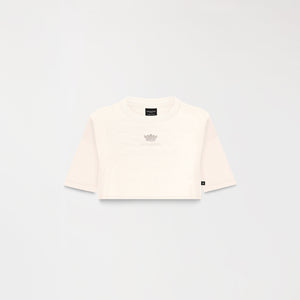 APHRA CROP TOP WOMEN WHITECAP GRAY