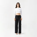 APRILE CROP TOP WOMEN WHITE
