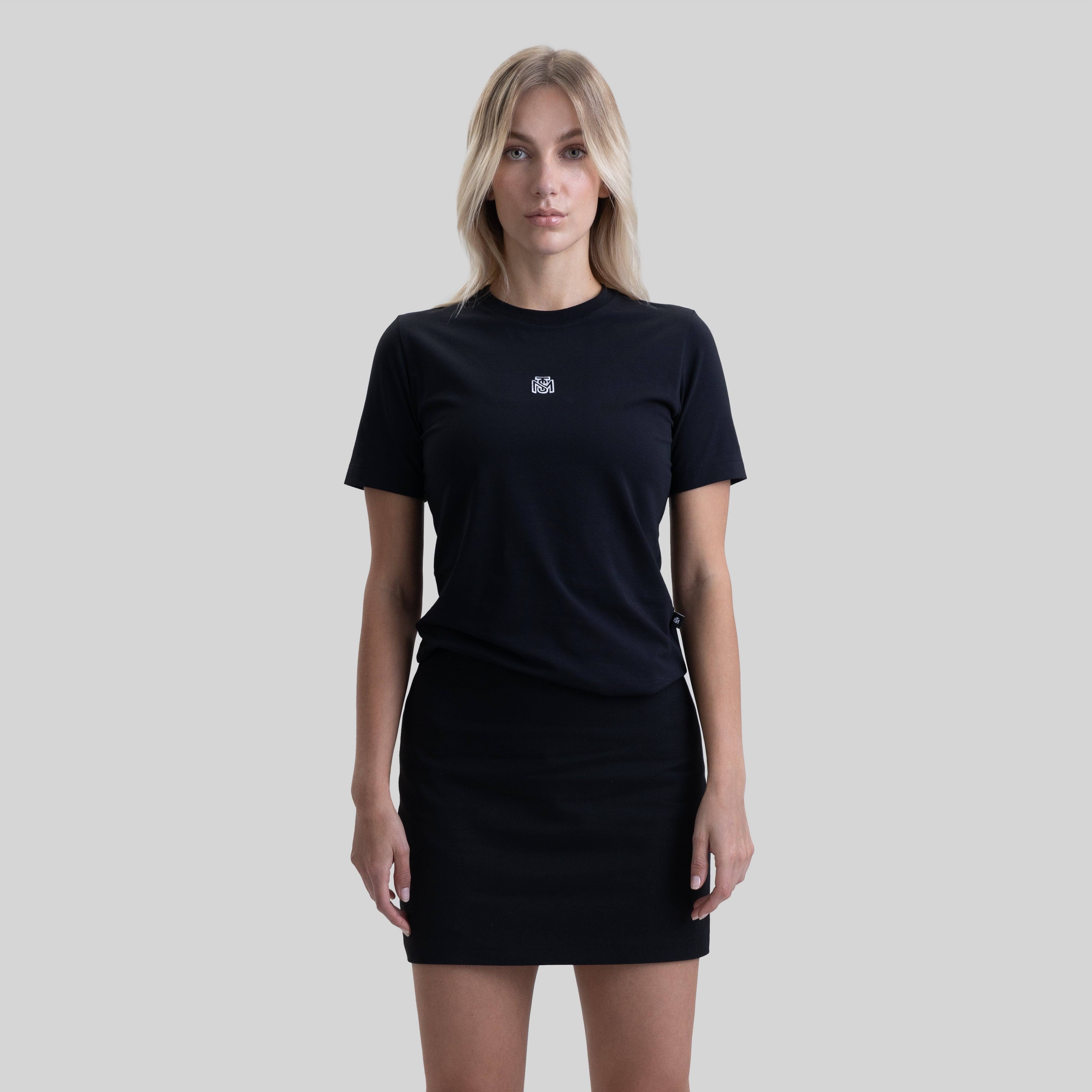 ASCARY T-SHIRT WOMEN BLACK | Monastery Couture