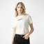 ANYA T-SHIRT WOMEN WHITE ASPARAGUS