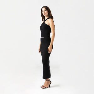 BLAIR KNITTED TOP WOMEN BLACK