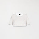 CALDEN CROP TOP WOMEN WHITE