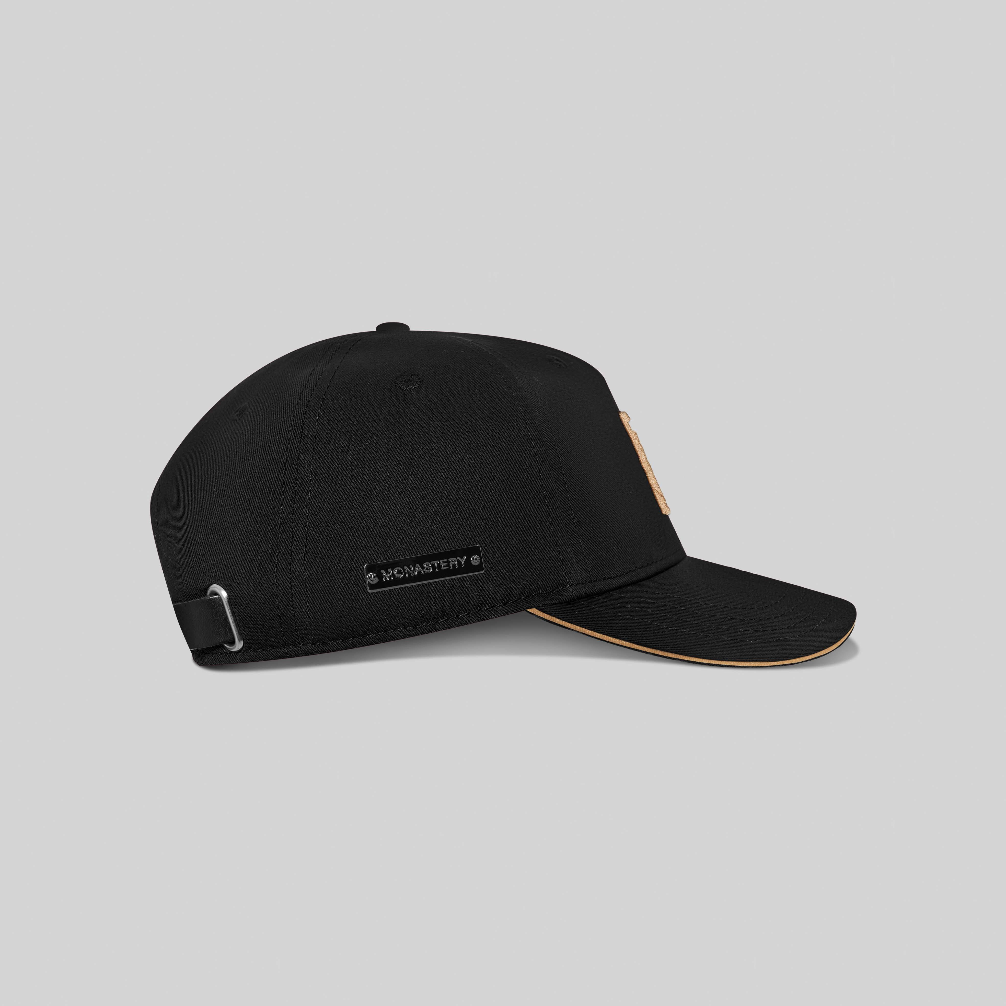 CAP HELIO BLACK | Monastery Couture