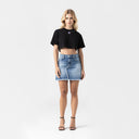 CIGAR CROP TOP WOMEN BLACK