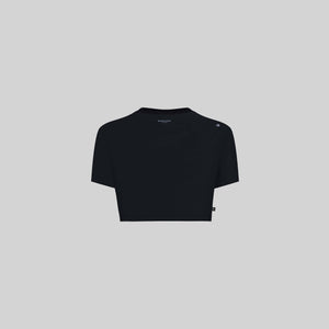 OPEL CROP TOP BLACK | Monastery Couture