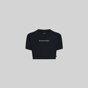 VETTEL CROP TOP BLACK | Monastery Couture