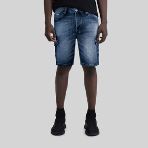 SPEED DENIM SHORT MEN BLUE