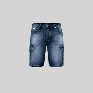 SPEED DENIM SHORT MEN BLUE