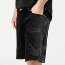 OTTERBERG DENIM SHORT MEN BLACK