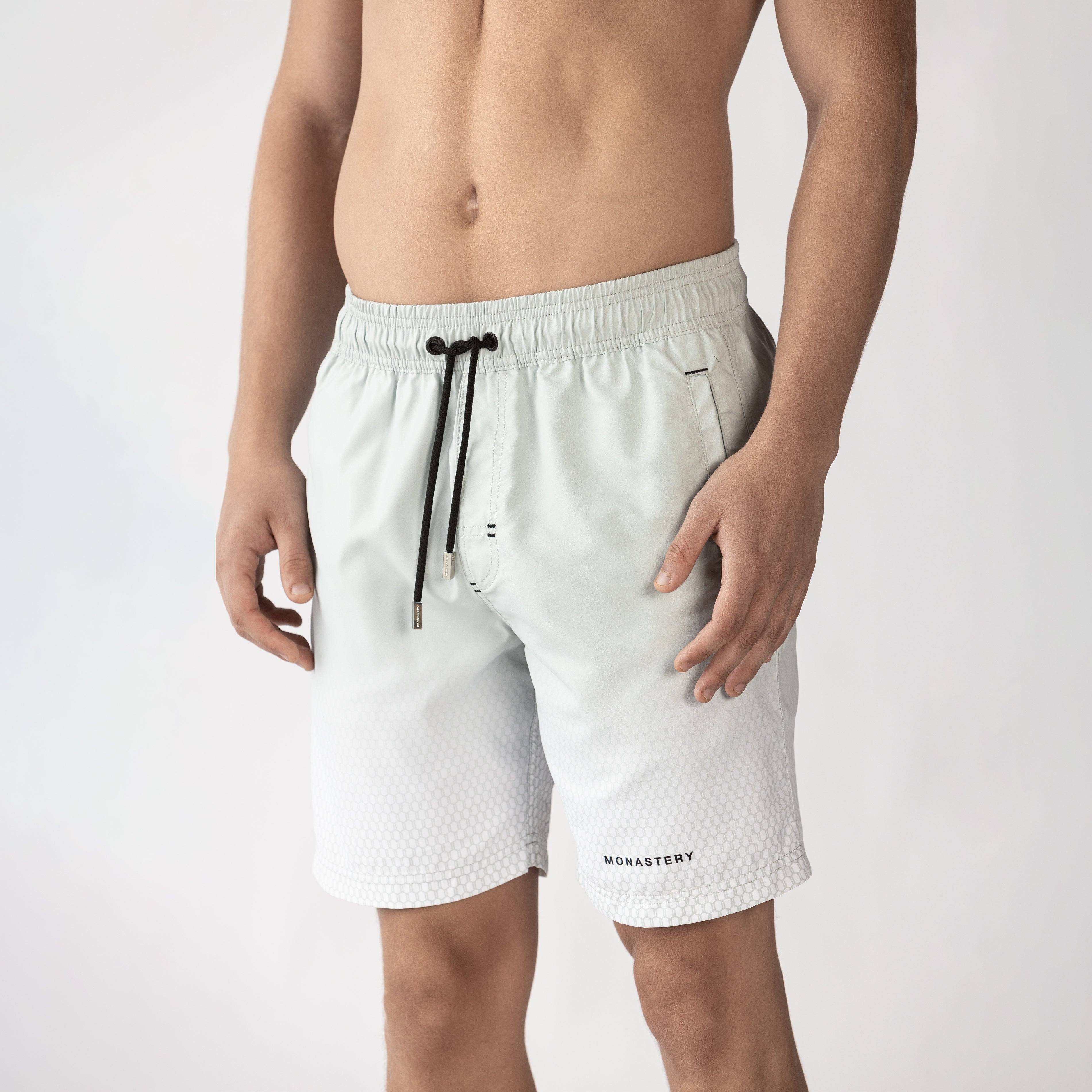 DIREWOOD SWIMSHORT LONG MEN MINERAL GRAY 32 - Monastery