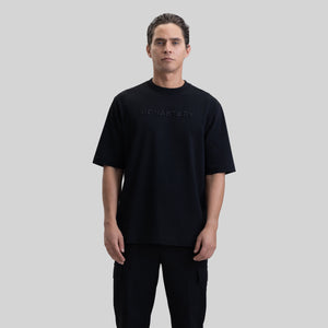 FAENZA T-SHIRT OVERSIZE BLACK