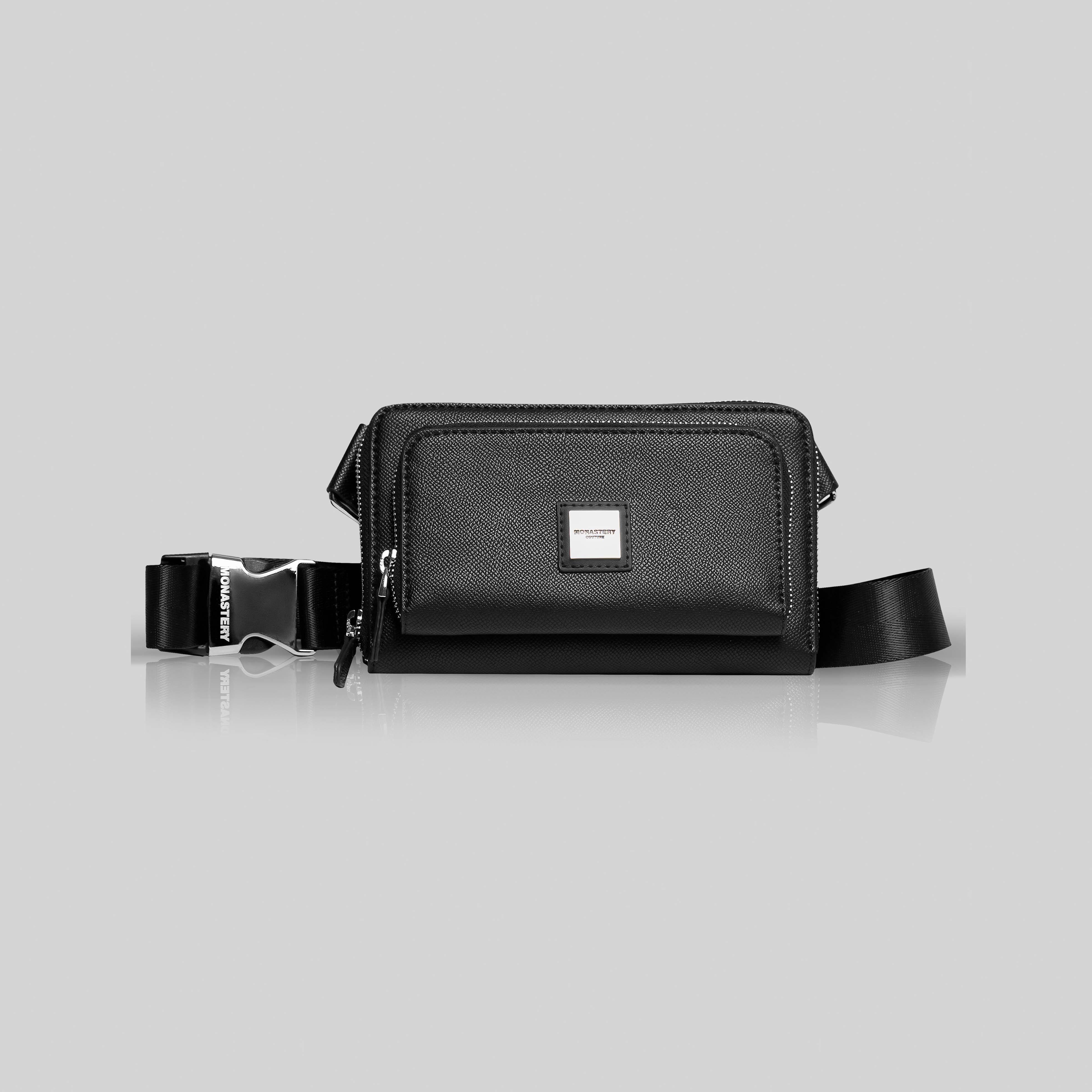 FANNYPACK TYRRELL BLACK | Monastery Couture