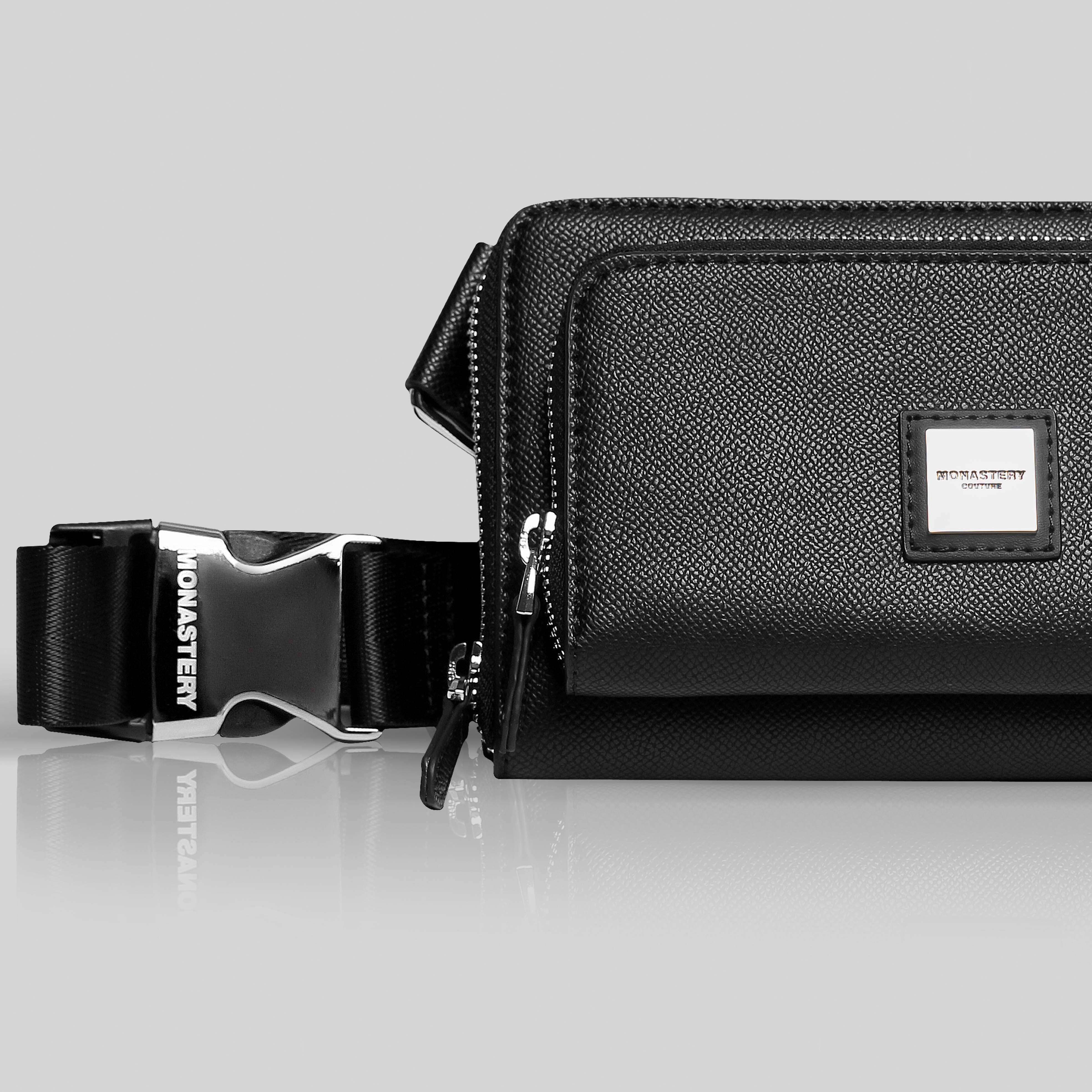 FANNYPACK TYRRELL BLACK | Monastery Couture