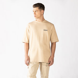 FOWLFIELD T-SHIRT OVERSIZED MEN IRISH CREAM