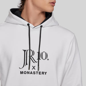 JR10 WHITE HOODIE