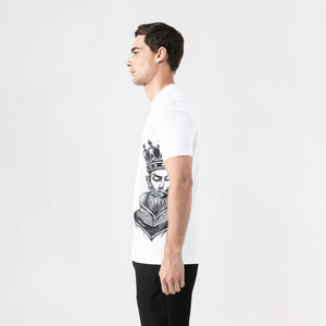KINGSHIP T-SHIRT MEN WHITE