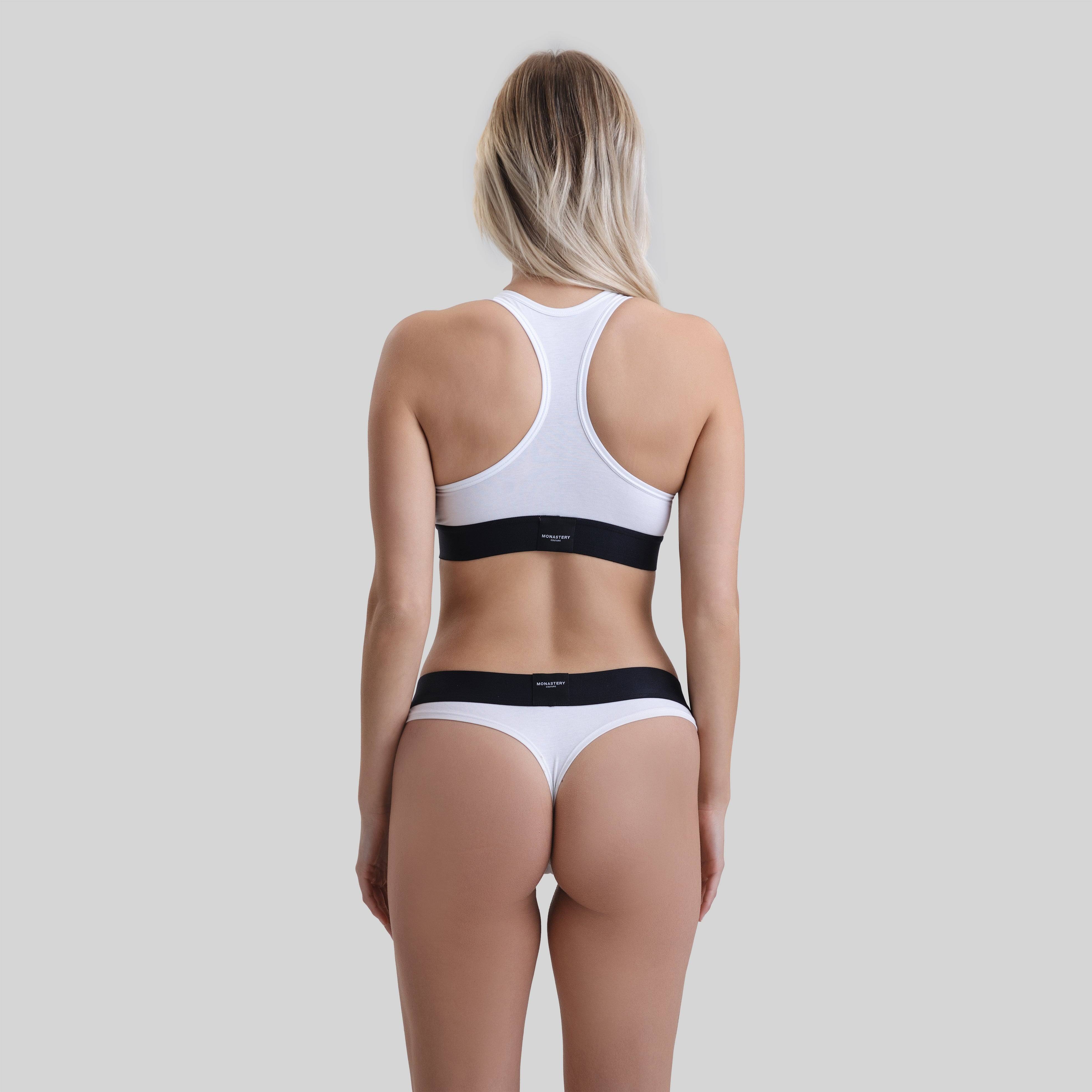 INFINITY PANTY WHITE | Monastery Couture