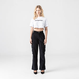 BRYNN CROP TOP WOMEN LUCENT WHITE