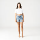 SUMMER CROP TOP WOMEN WHITE