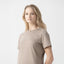 MERLE T-SHIRT WOMEN TAUPE GRAY