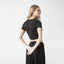 NICOLLE CROP TOP WOMEN BLACK