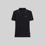 MATRA T-SHIRT  WOMEN POLO BLACK