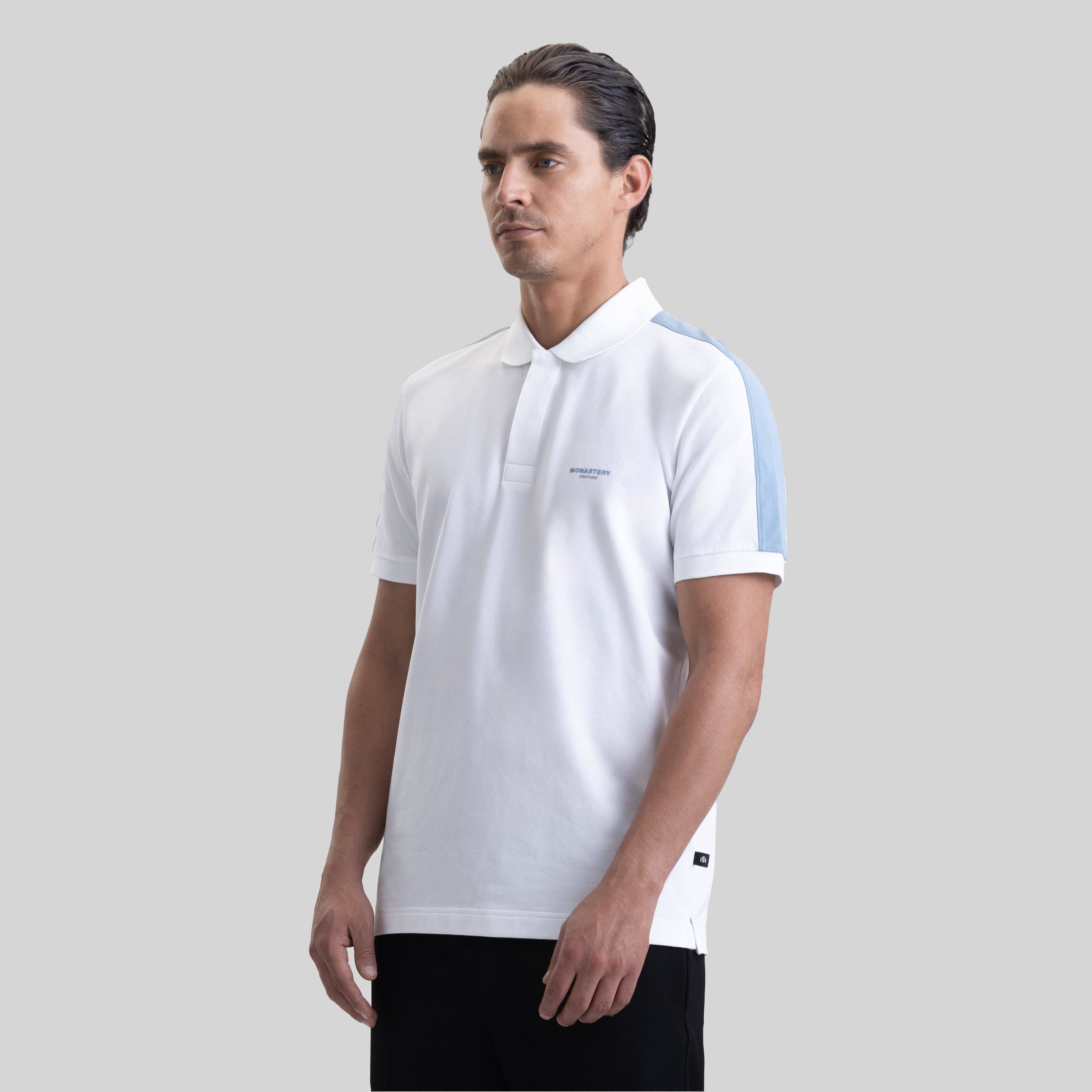 MONACO POLO BOX WHITE | Monastery Couture