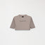 ROISIN CROP TOP WOMEN TAUPE GRAY