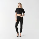SAVANNA CROP TOP WOMEN BLACK
