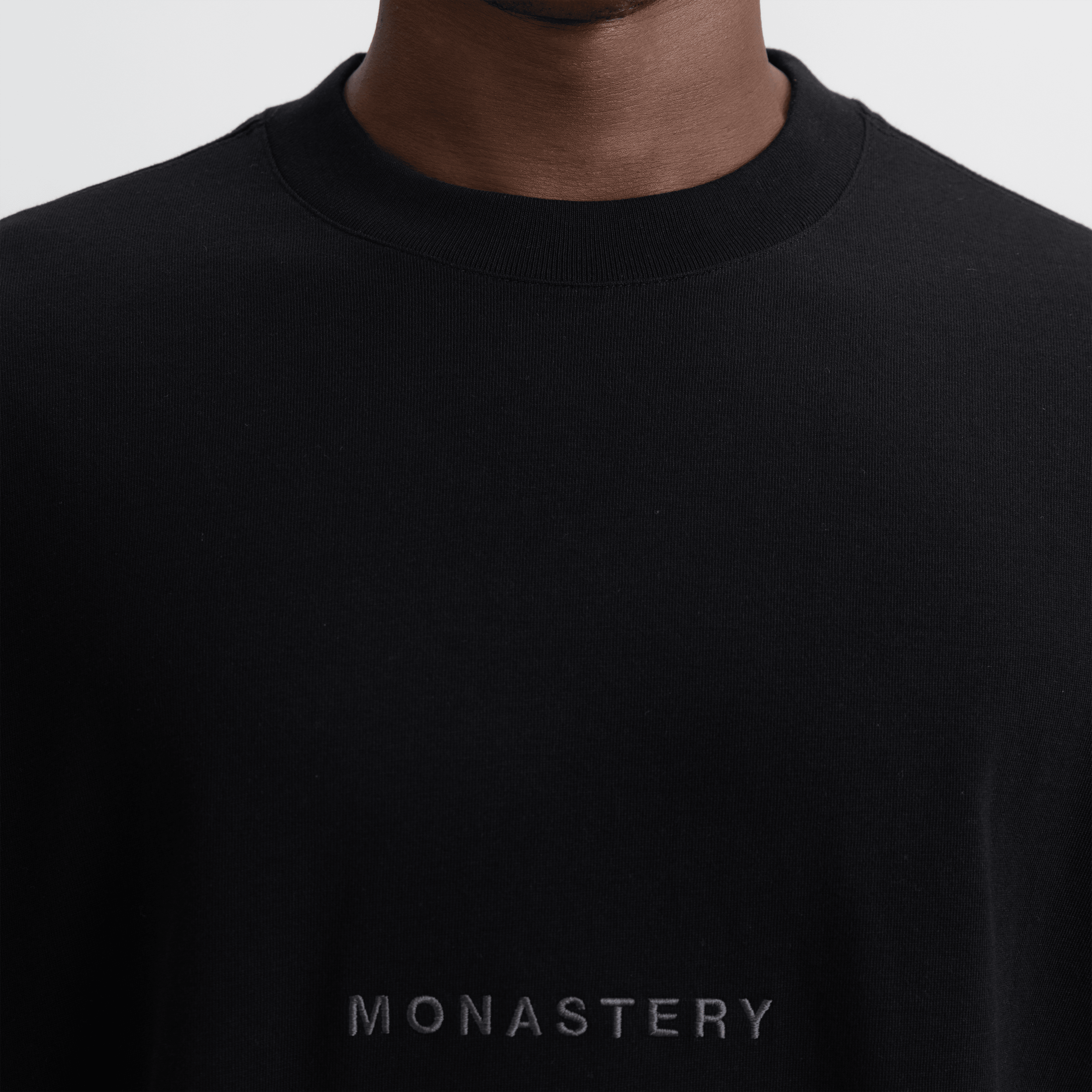 WOLF T-SHIRT OVERSIZE BLACK | Monastery Couture