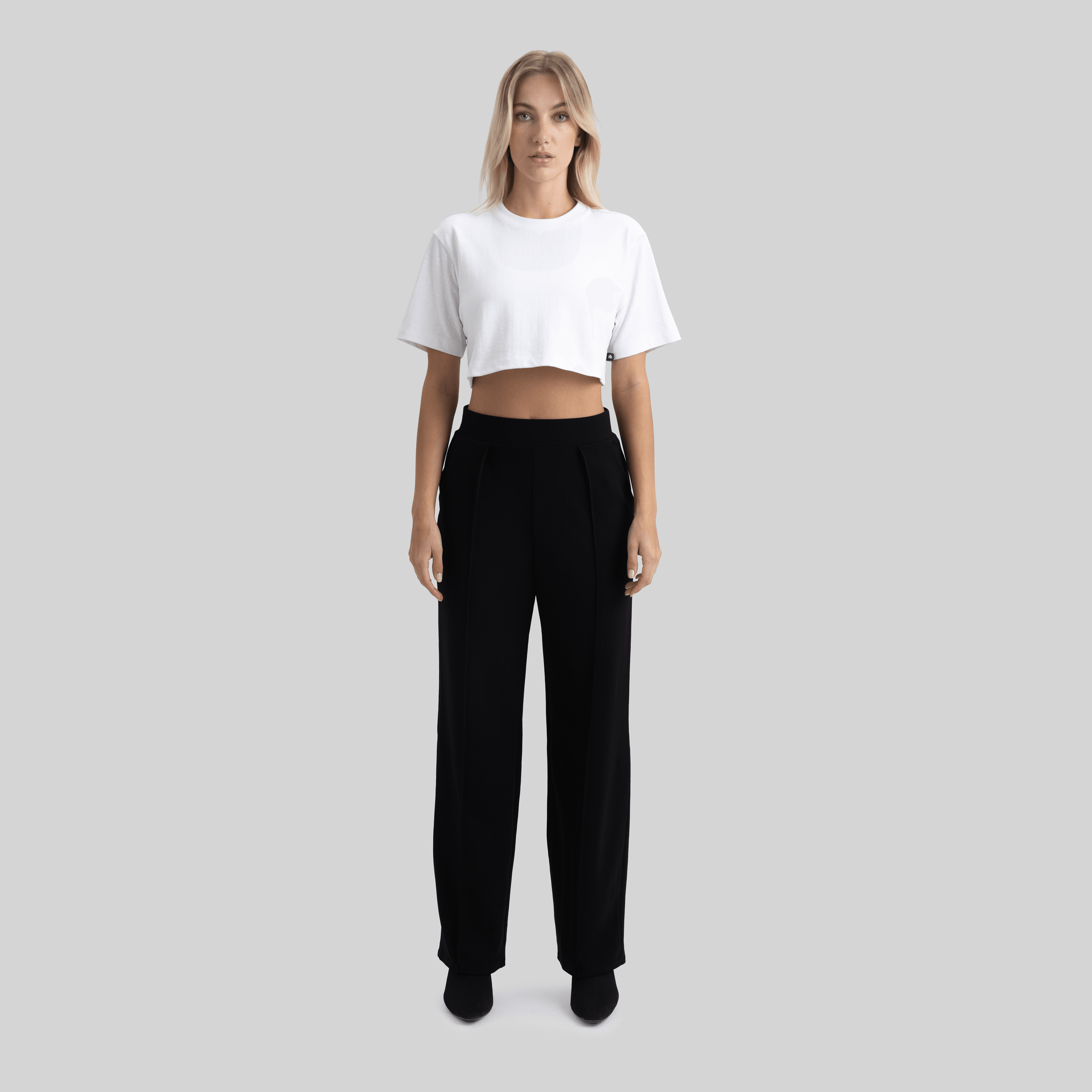 PONTIAC CROP TOP WHITE | Monastery Couture