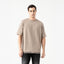 TUCKER T-SHIRT OVERSIZEDD MEN TAUPE GRAY