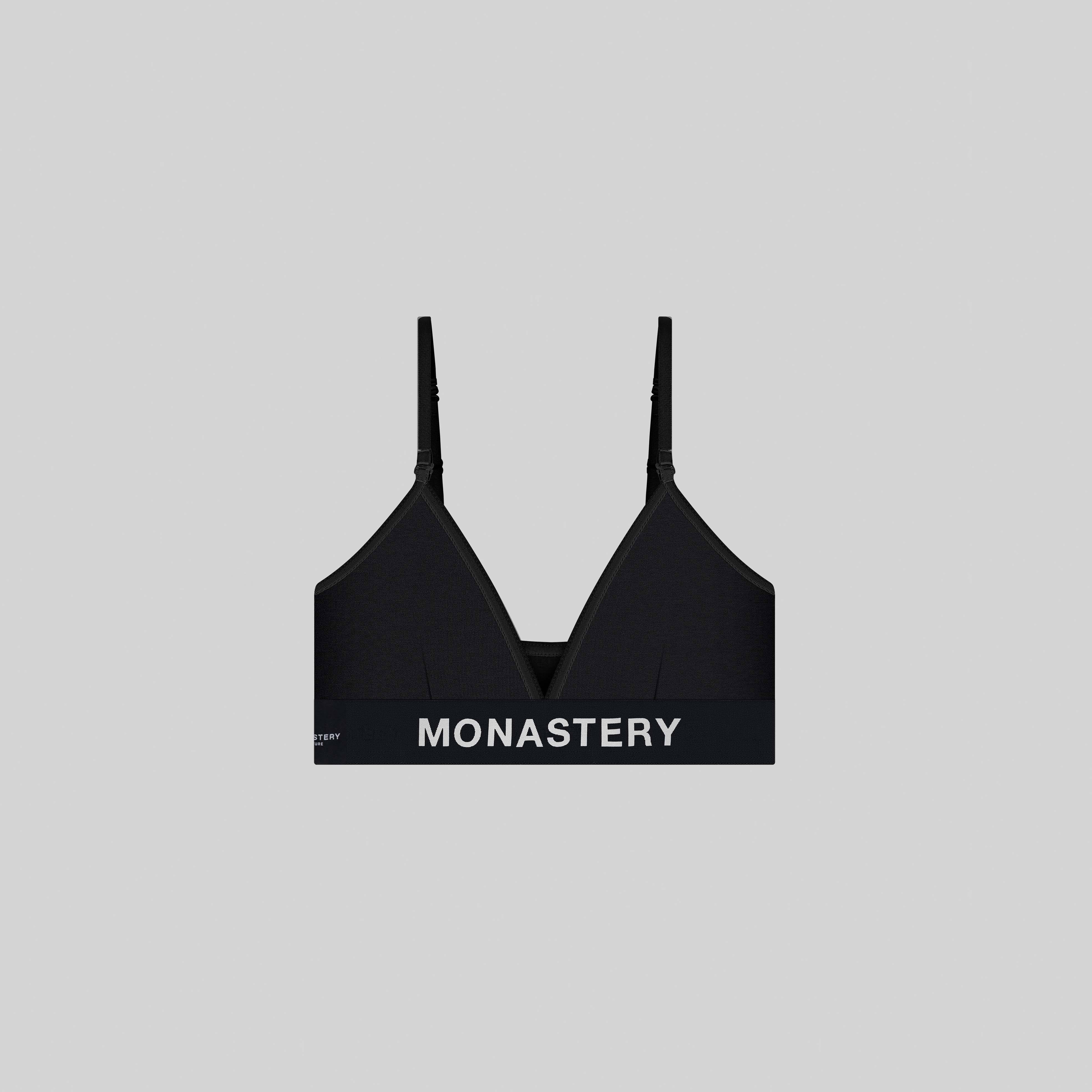 AZURE BRASIER BLACK | Monastery Couture