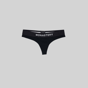 INFINITY PANTY BLACK | Monastery Couture