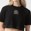 YLAIA CROP TOP WOMEN BLACK