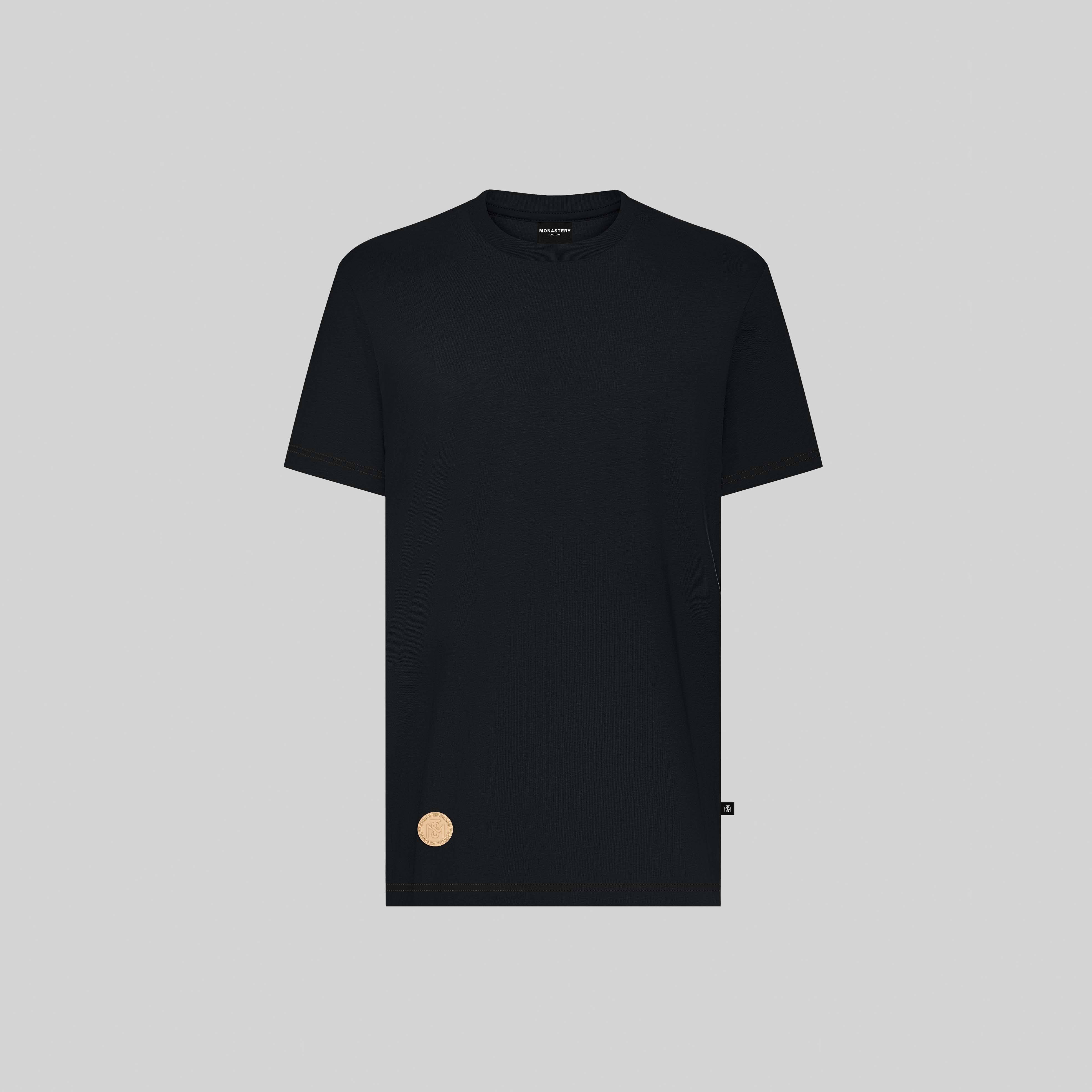 ARTY BLACK T-SHIRT | Monastery Couture