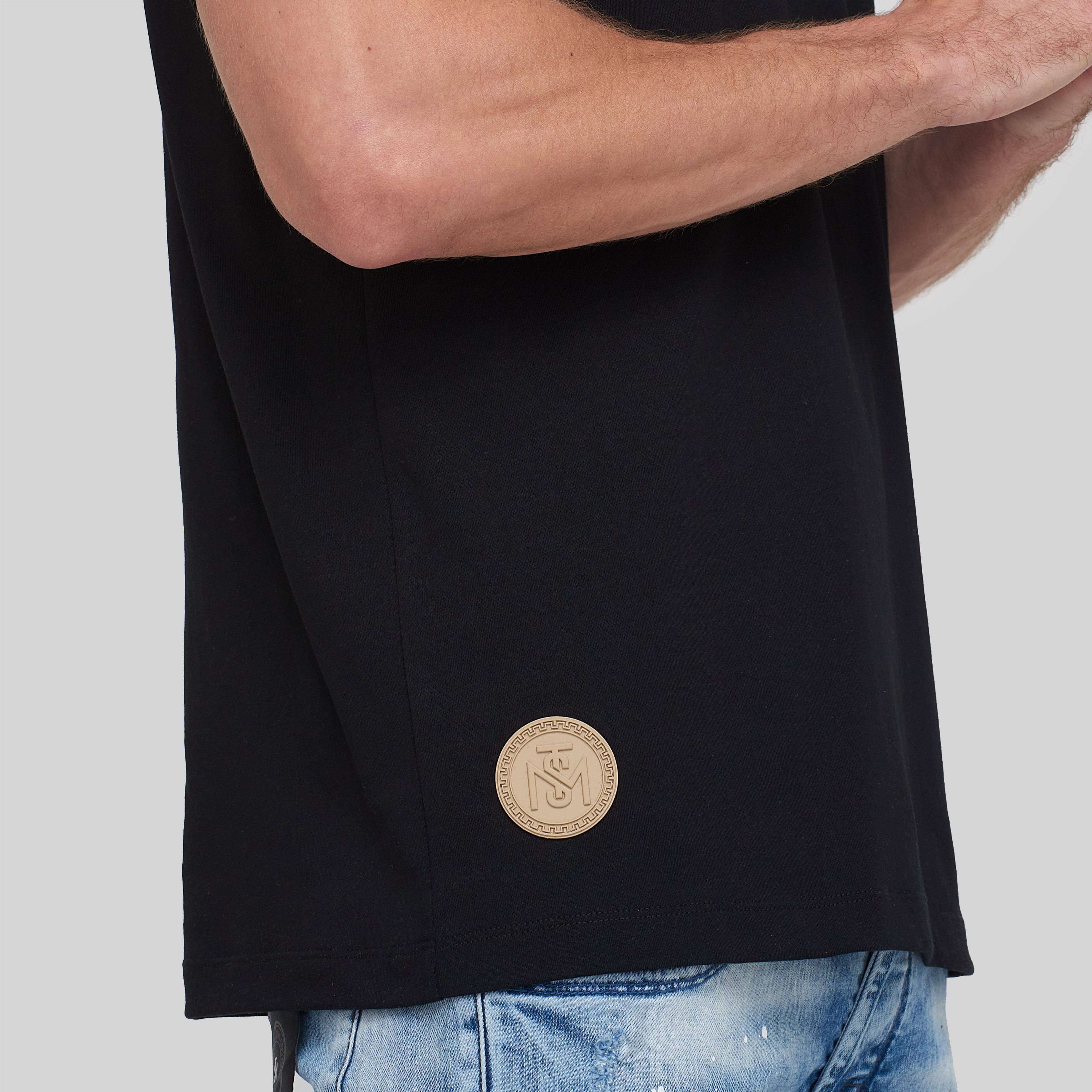 ARTY BLACK T-SHIRT | Monastery Couture