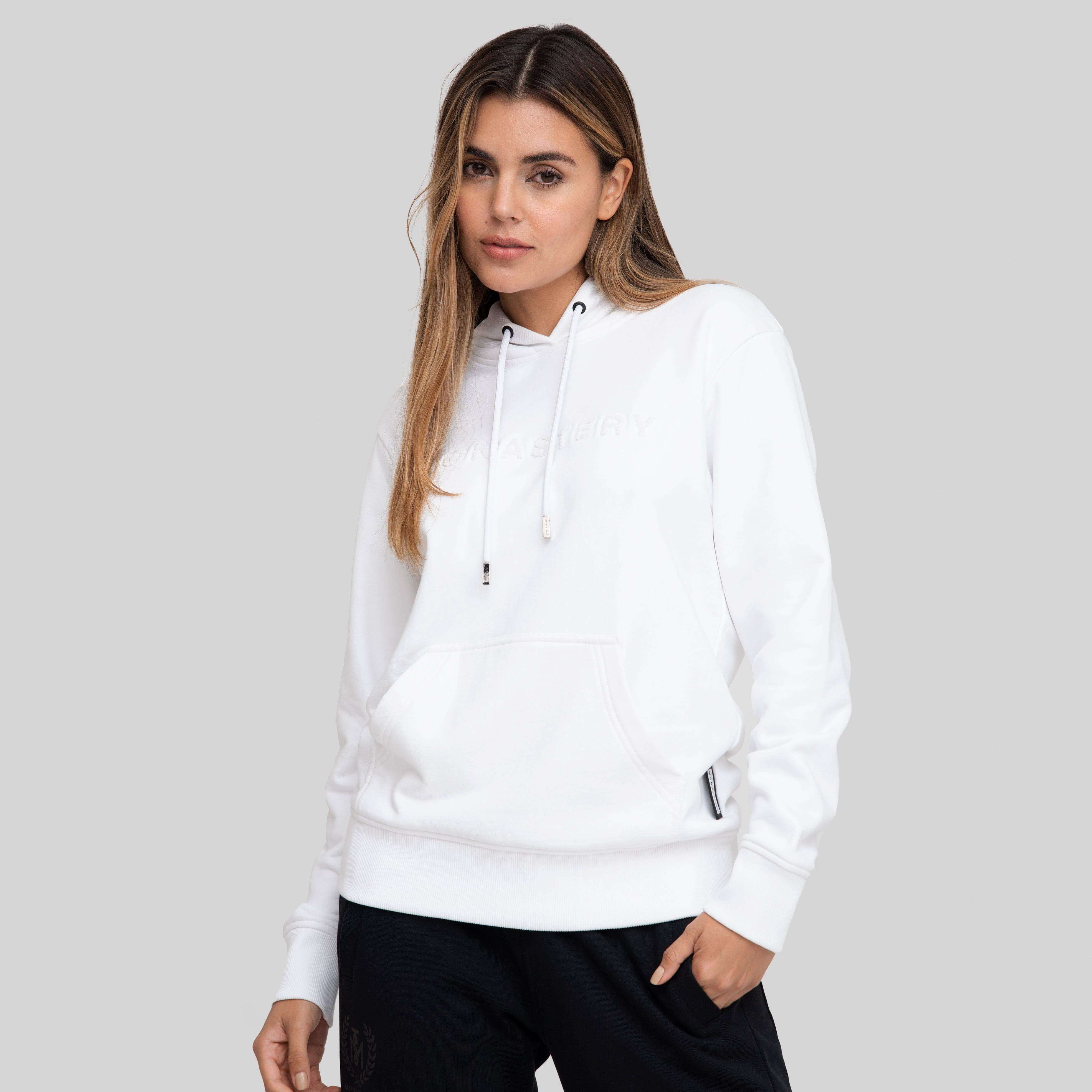 ASTRA WHITE HOODIE | Monastery Couture