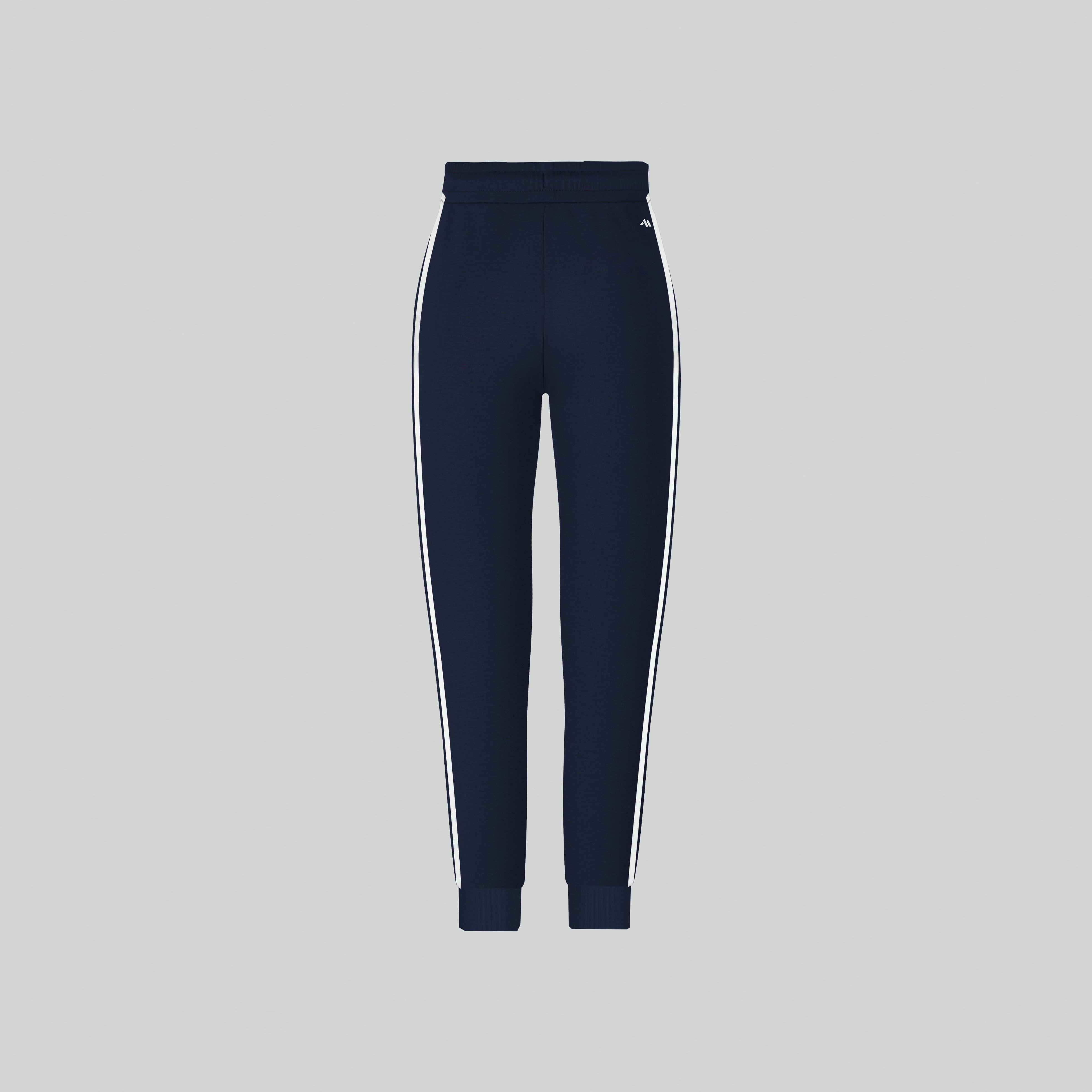 BERENICES NAVY SPORT TROUSERS | Monastery Couture