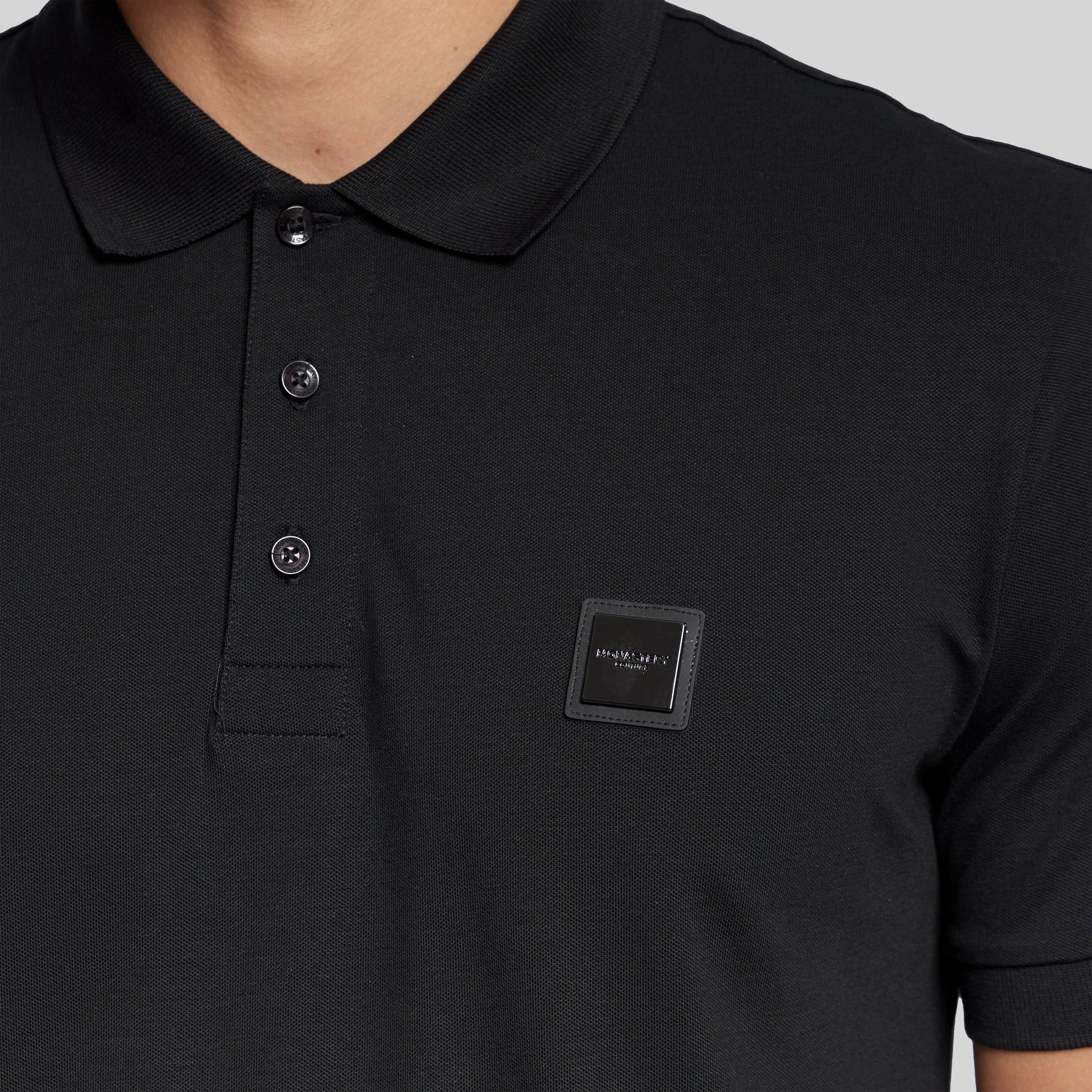 CUEZ BLACK POLO | Monastery Couture