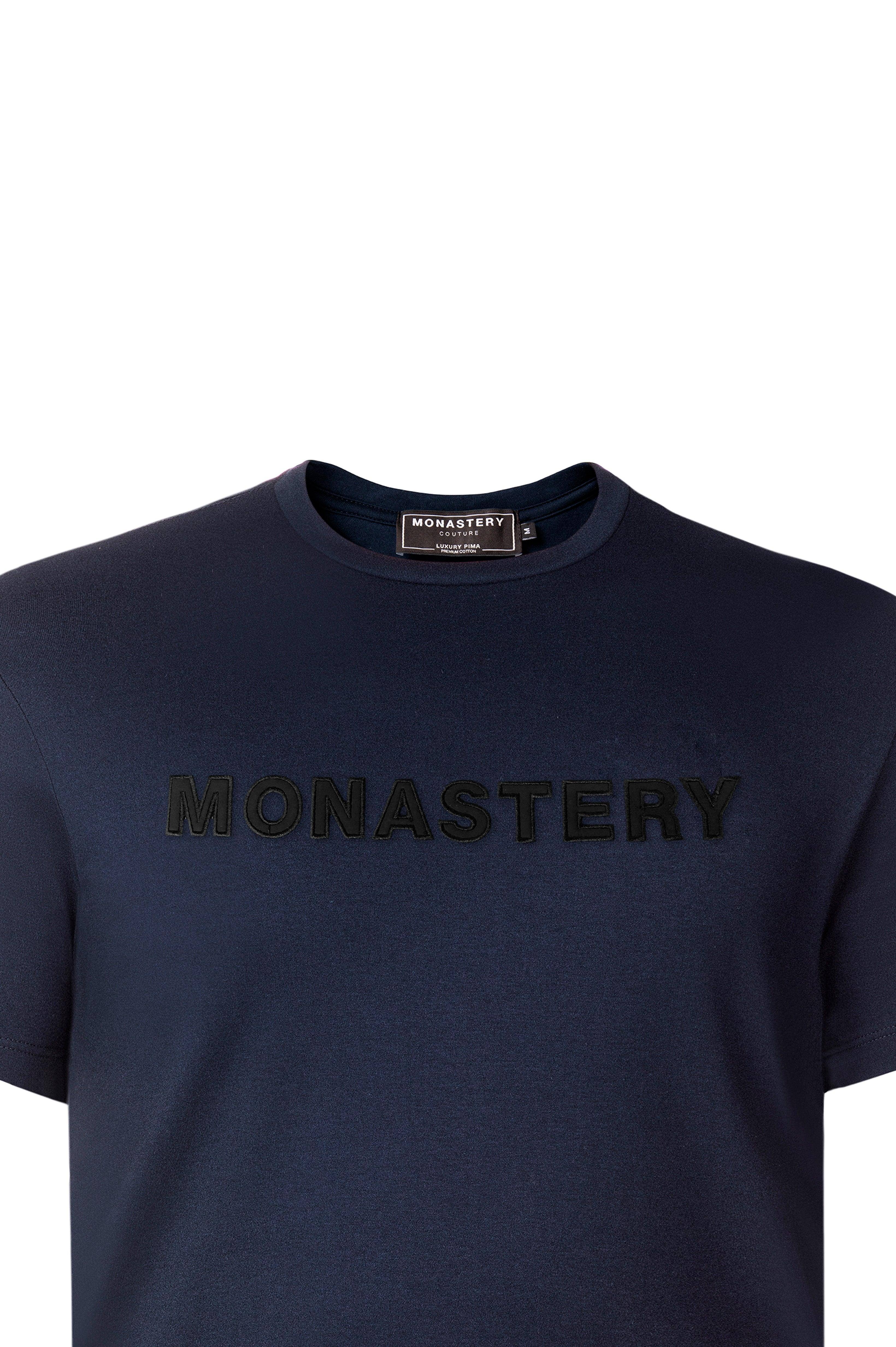 CYRO T-SHIRT NAVY | Monastery Couture