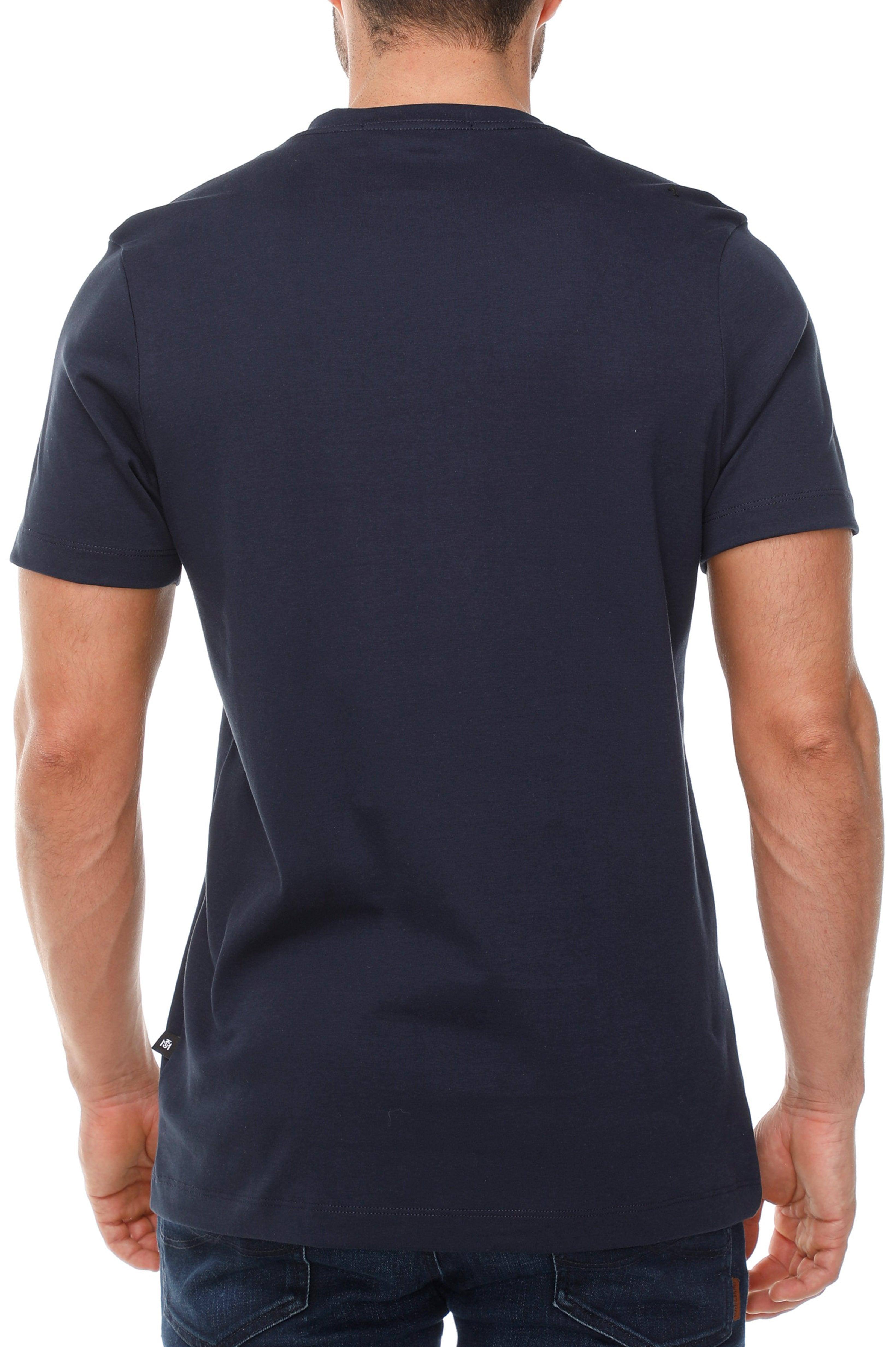 CYRO T-SHIRT NAVY | Monastery Couture