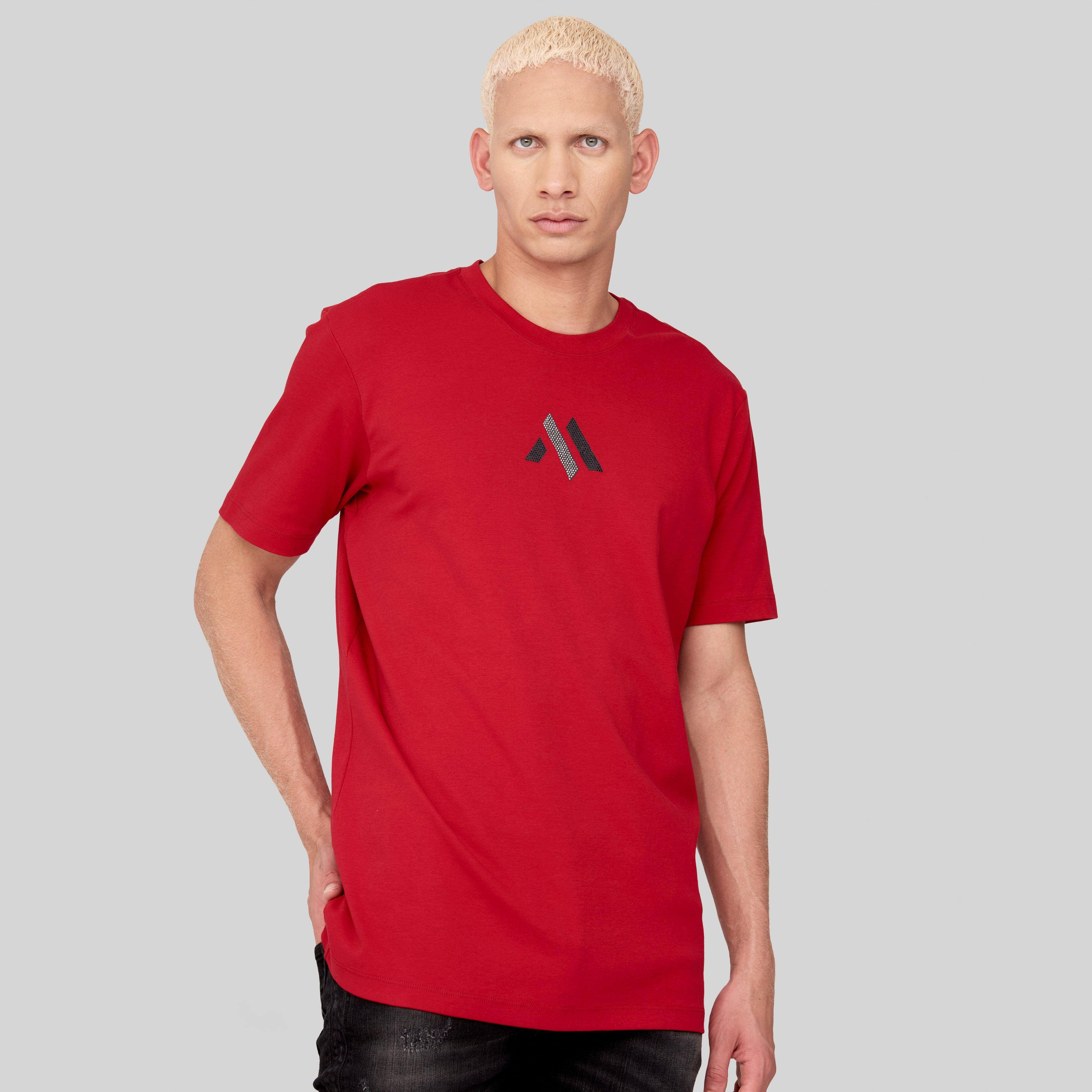 DELHI T-SHIRT RED | Monastery Couture