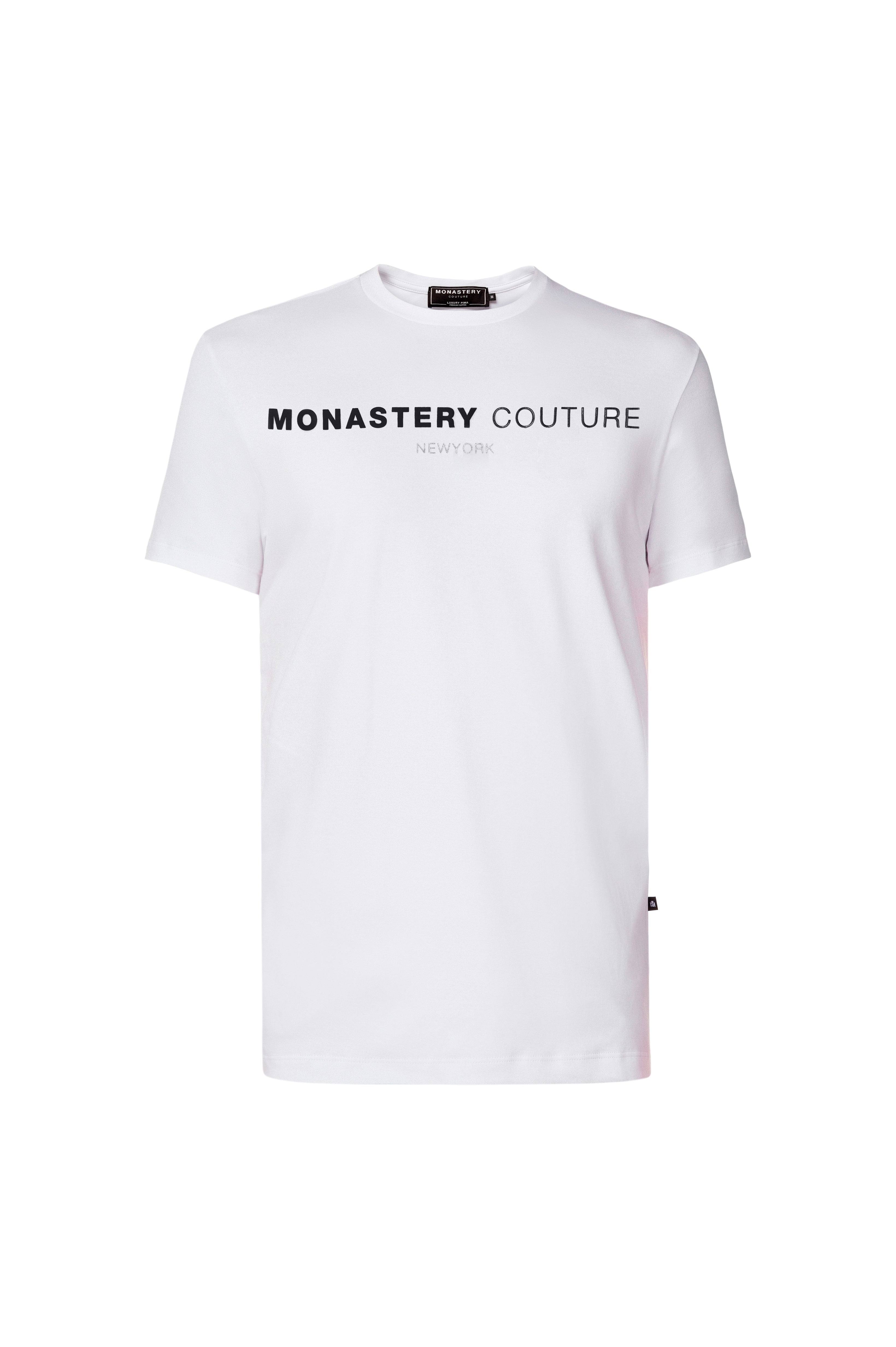 DOMENICO T-SHIRT WHITE | Monastery Couture