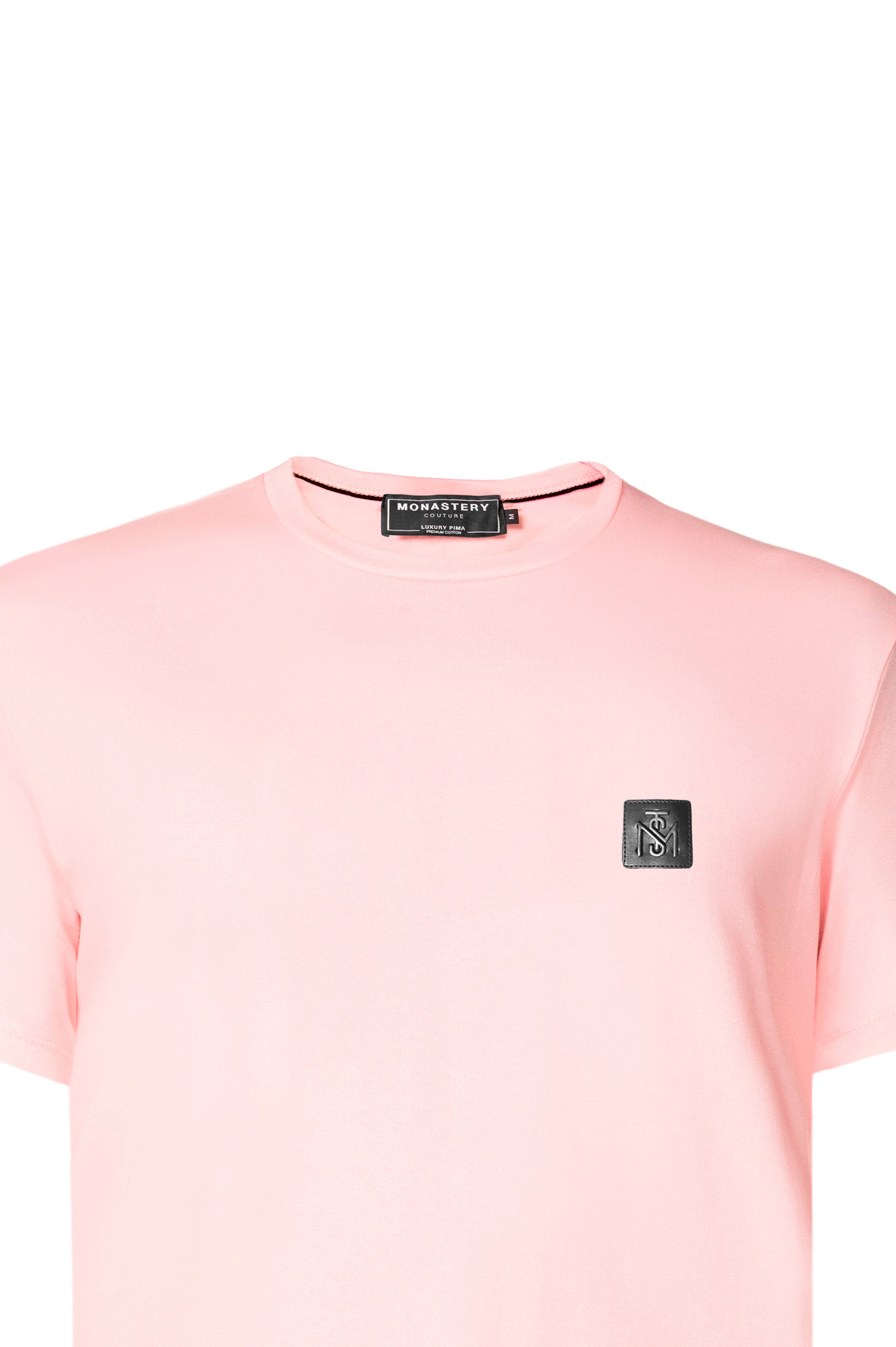 ENNIO T-SHIRT PINK | Monastery Couture