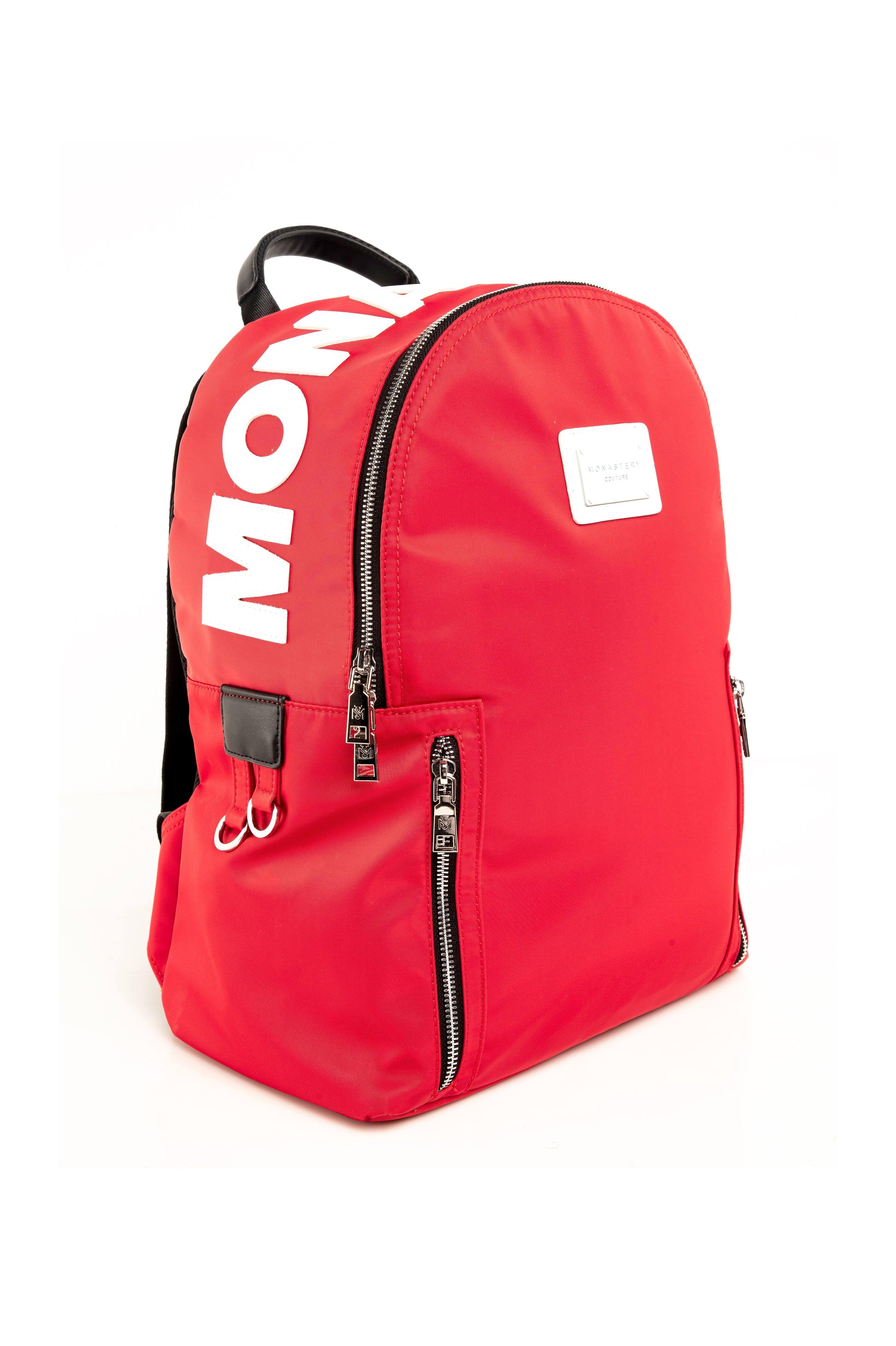 KARMA RED BACKPACK | Monastery Couture