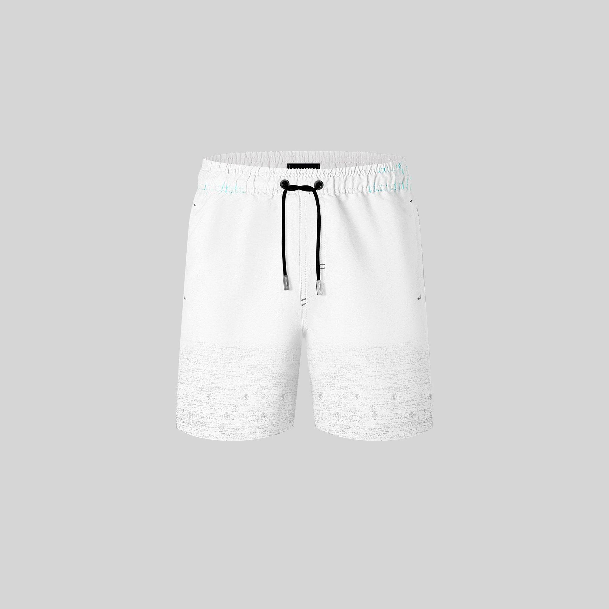 OCRIDA WHITE SWIM SHORT | Monastery Couture