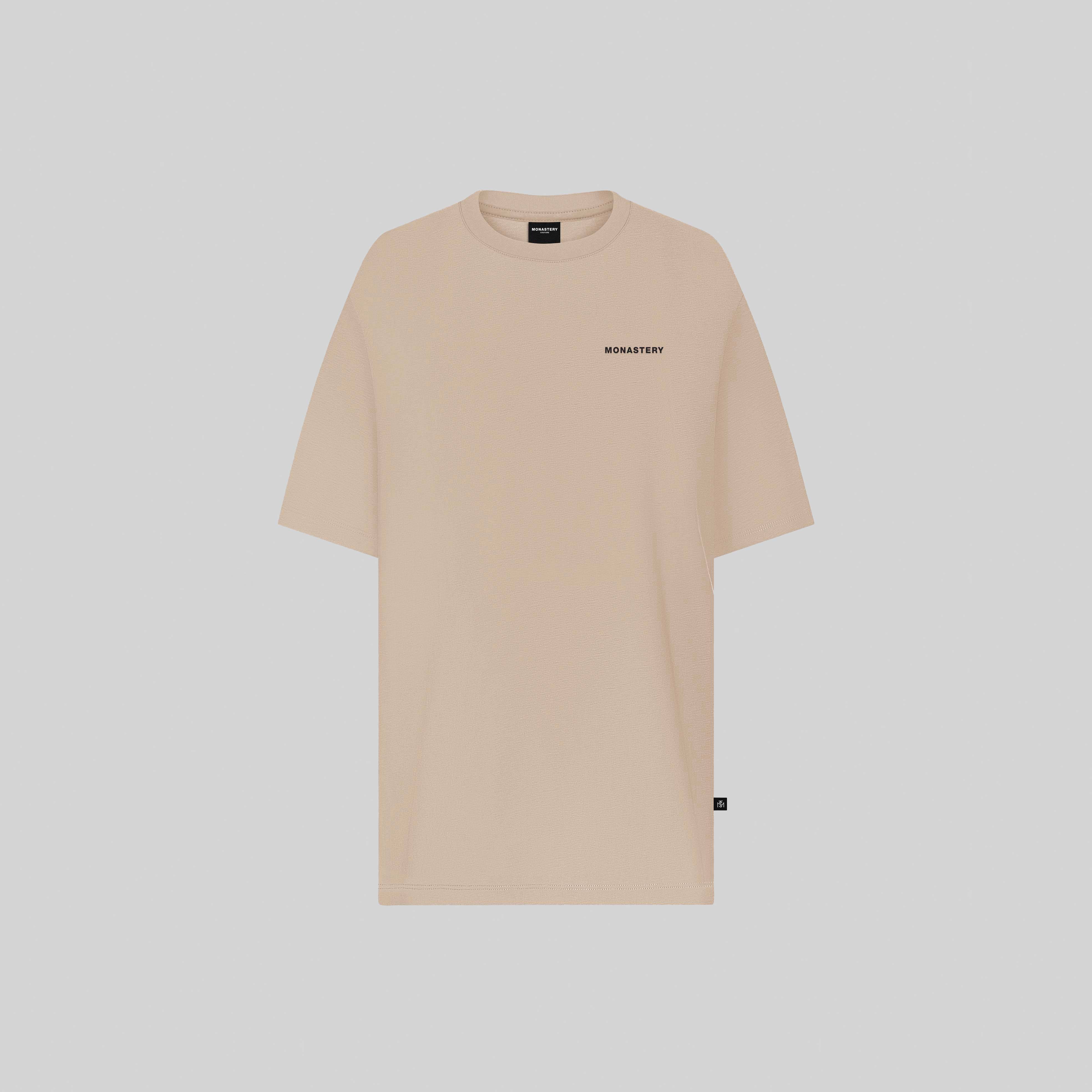 ROC CAMEL T-SHIRT OVERSIZE | Monastery Couture