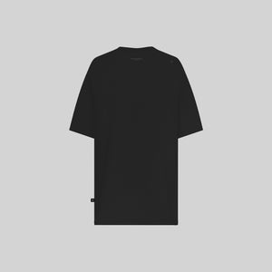 SIEG BLACK T-SHIRT OVERSIZE | Monastery Couture